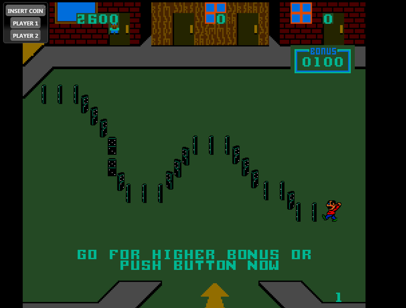 Bally's 1983 arcade game 