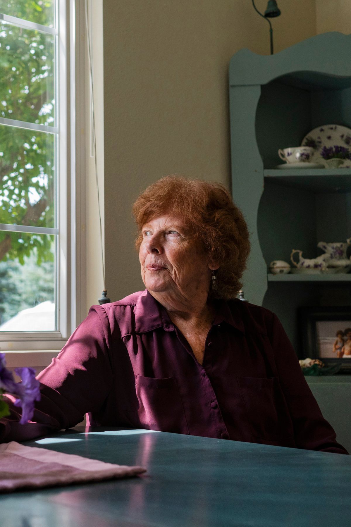 Carolyn Jemison, 83, sits in her home in Carbondale, Colo.  (Washington Post )