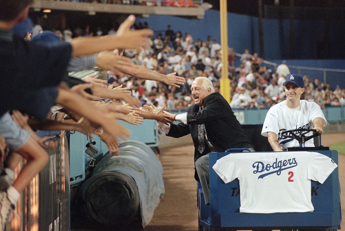 Legendary Dodger manager Tommy Lasorda, 90, honored by LA City Council –  Whittier Daily News