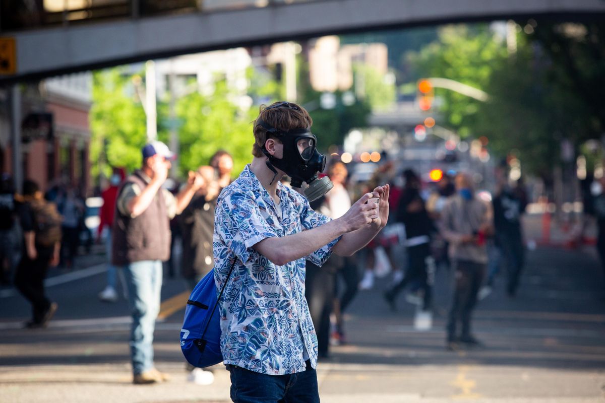 Peaceful protest turns into a riot in Spokane May 31, 2020 The