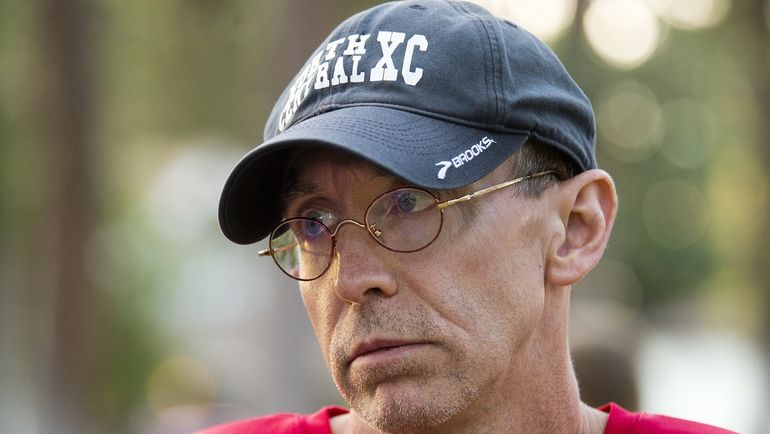 NC cross country coach Jon Knight has retired after nearly 30 years and 11 state championships. (DAN PELLE)
