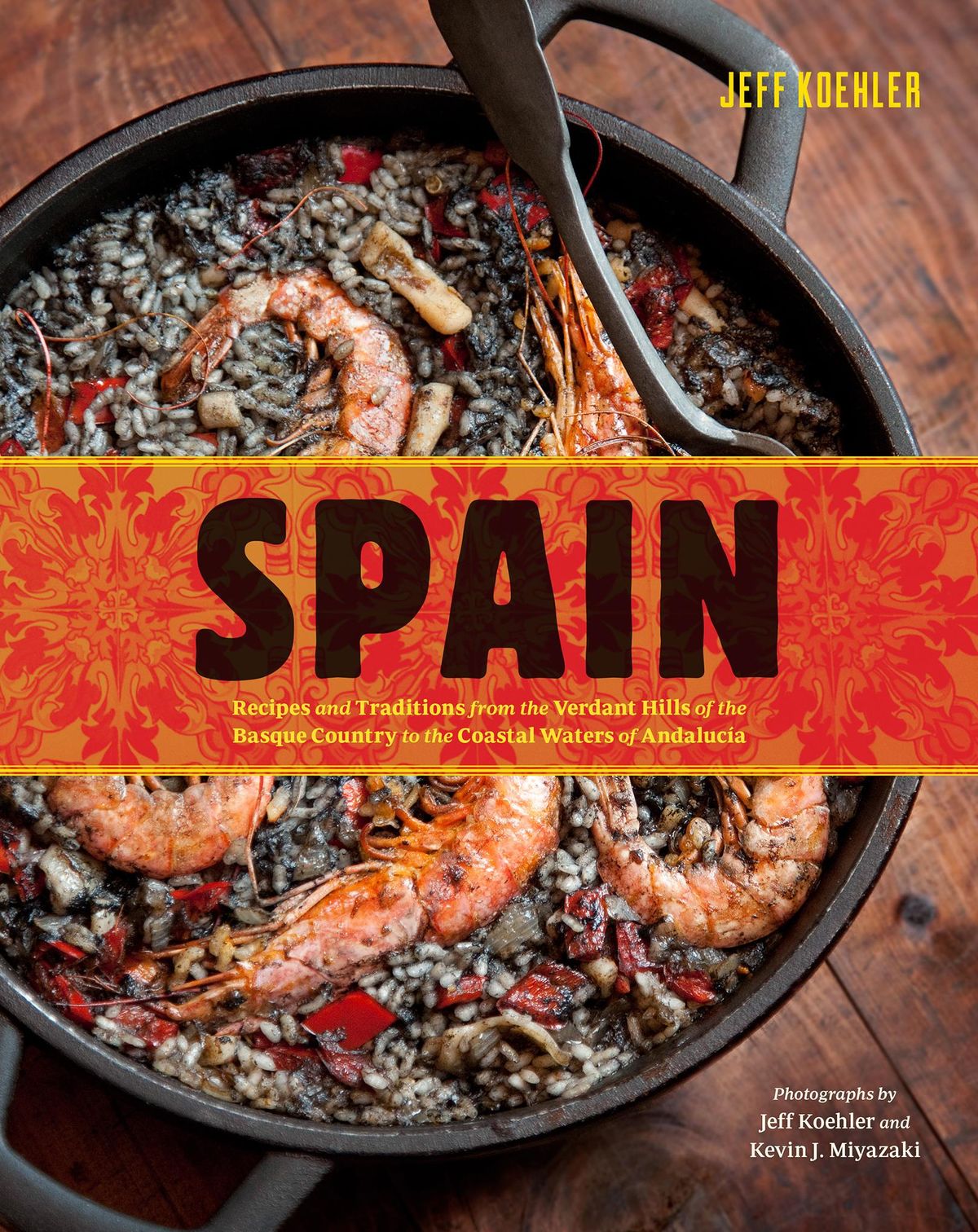 The book cover of "Spain" by Jeff Koehler features a paella dish. (COURTESY PHOTO / COURTESY PHOTO)