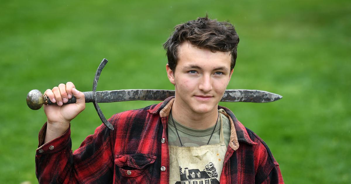 Video game inspires G-Prep’s Proctor to take up blacksmithing | The ...