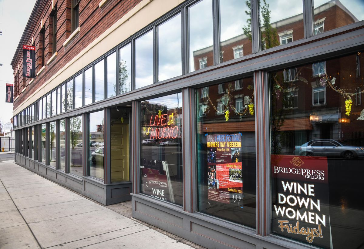 Bridge Press Cellars events center May 7, 2019 The SpokesmanReview