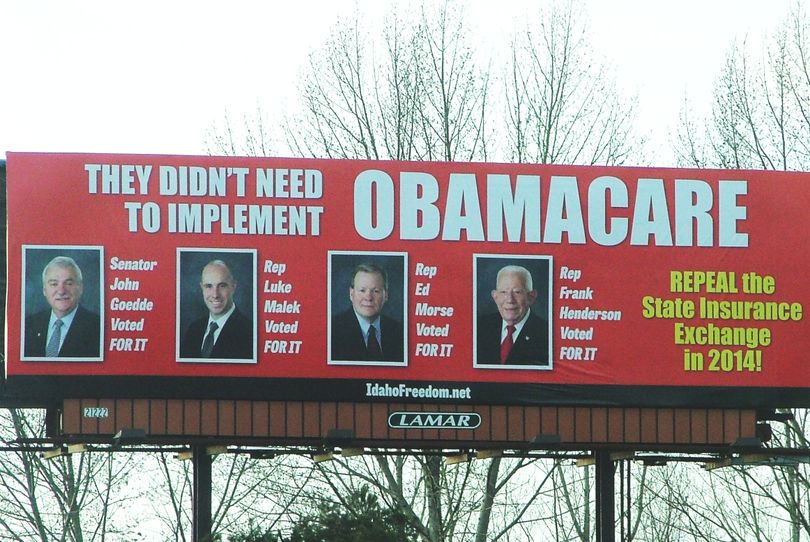 Obama Care Billboard