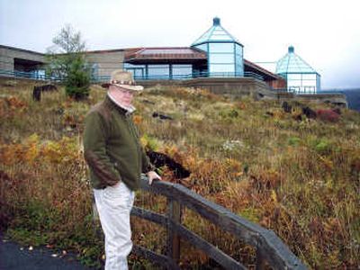 
Ted Stubblefield, the now-retired supervisor of the Gifford Pinchot National Forest, visits the Coldwater Ridge Visitor Center near Mount St. Helens. The Forest Service is permanently closing the center next month. Associated Press
 (Associated Press / The Spokesman-Review)
