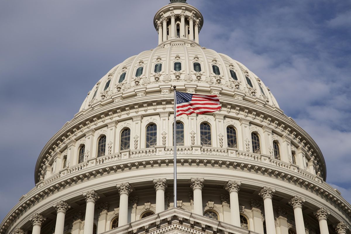 The Capitol is seen at as Congress returns from the August recess to face work on immigration, the debt limit, funding the government, and help for victims of Hurricane Harvey, in Washington, Tuesday, Sept. 5, 2017. (J. Scott Applewhite / Associated Press)