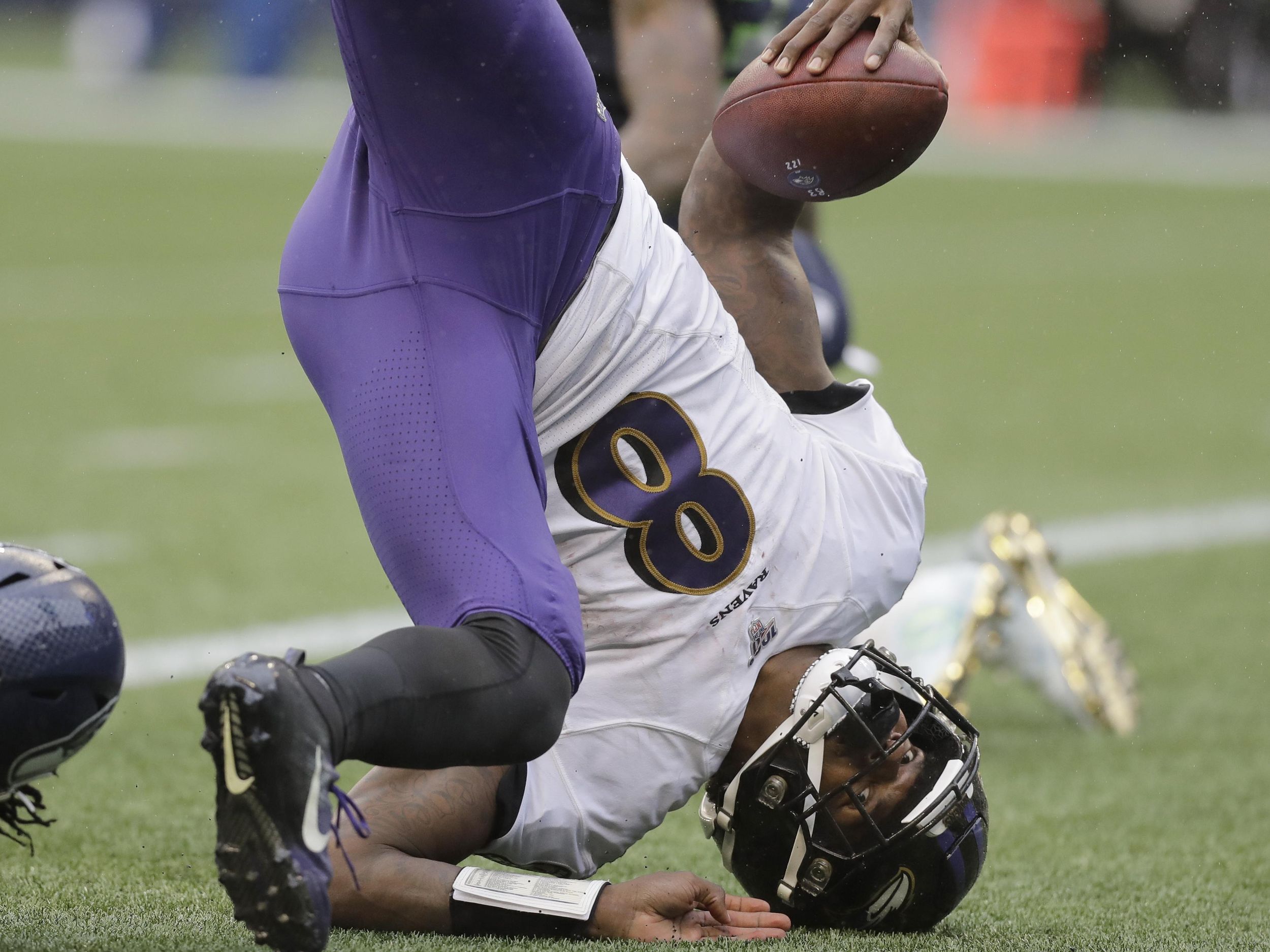Giants shock Ravens after Lamar Jackson's crucial fourth-quarter turnovers