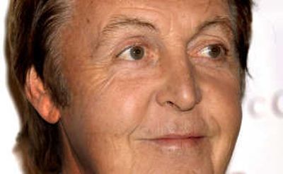 
Associated Press Paul McCartney
 (Associated Press / The Spokesman-Review)