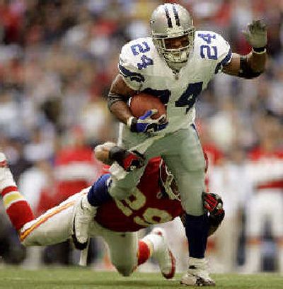 Cowboys running back Marion Barber.
(Associated Press / The Spokesman-Review)