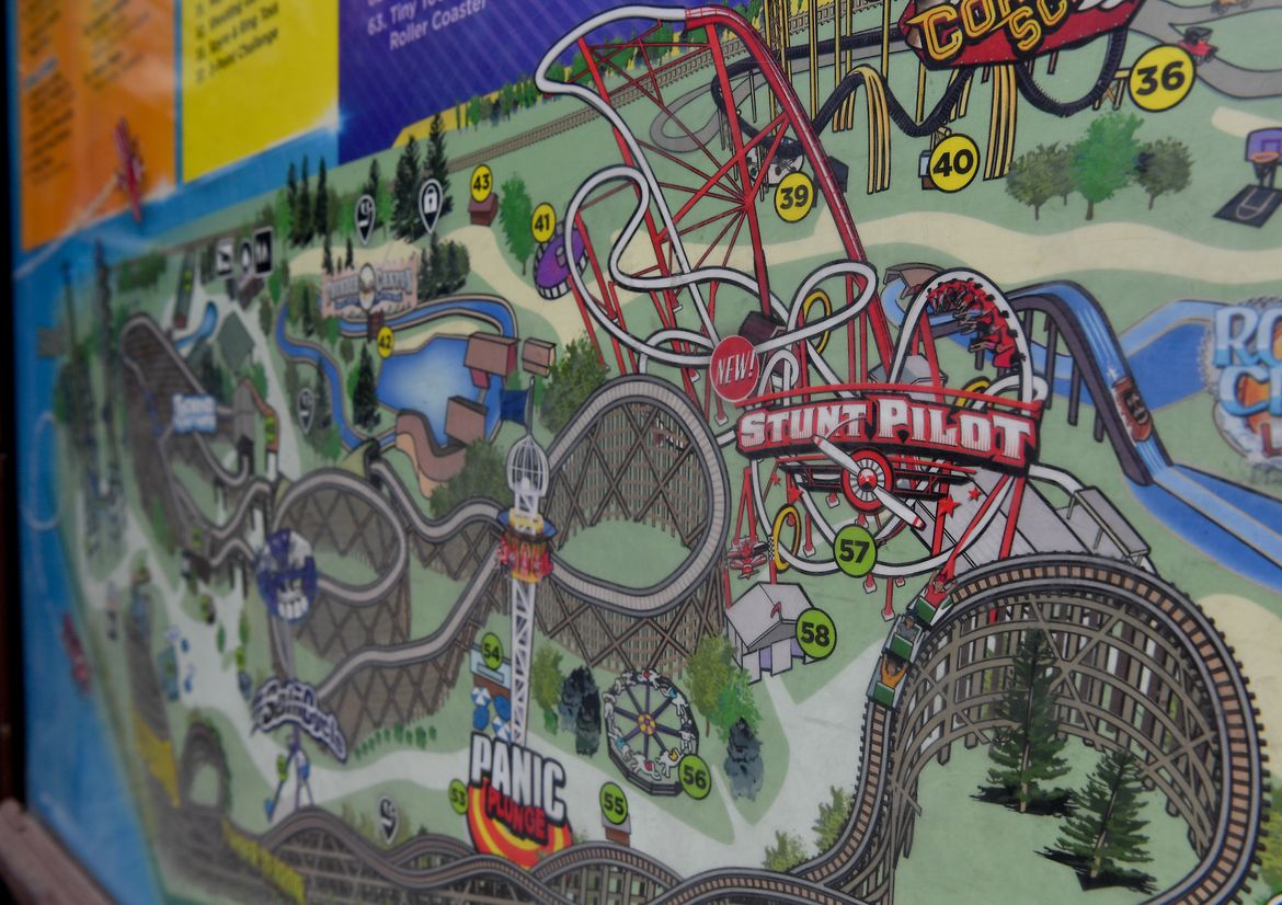 Silverwood Theme Park Map Sexiz Pix