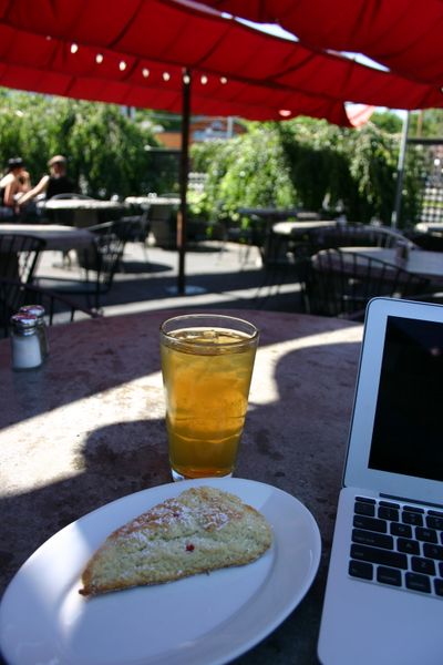 Summer on the patio. (Lorie Hutson)