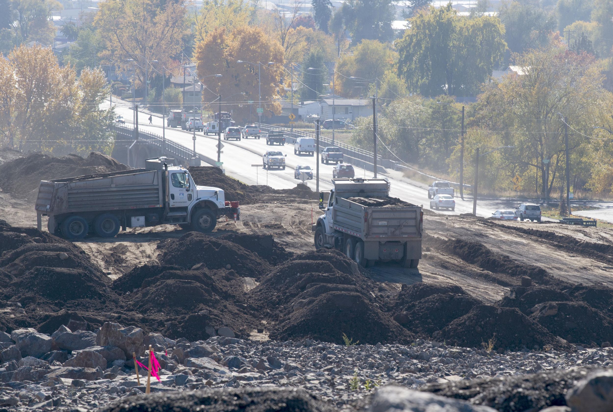 Getting There: About Those Giant Dirt Piles... | The Spokesman-Review