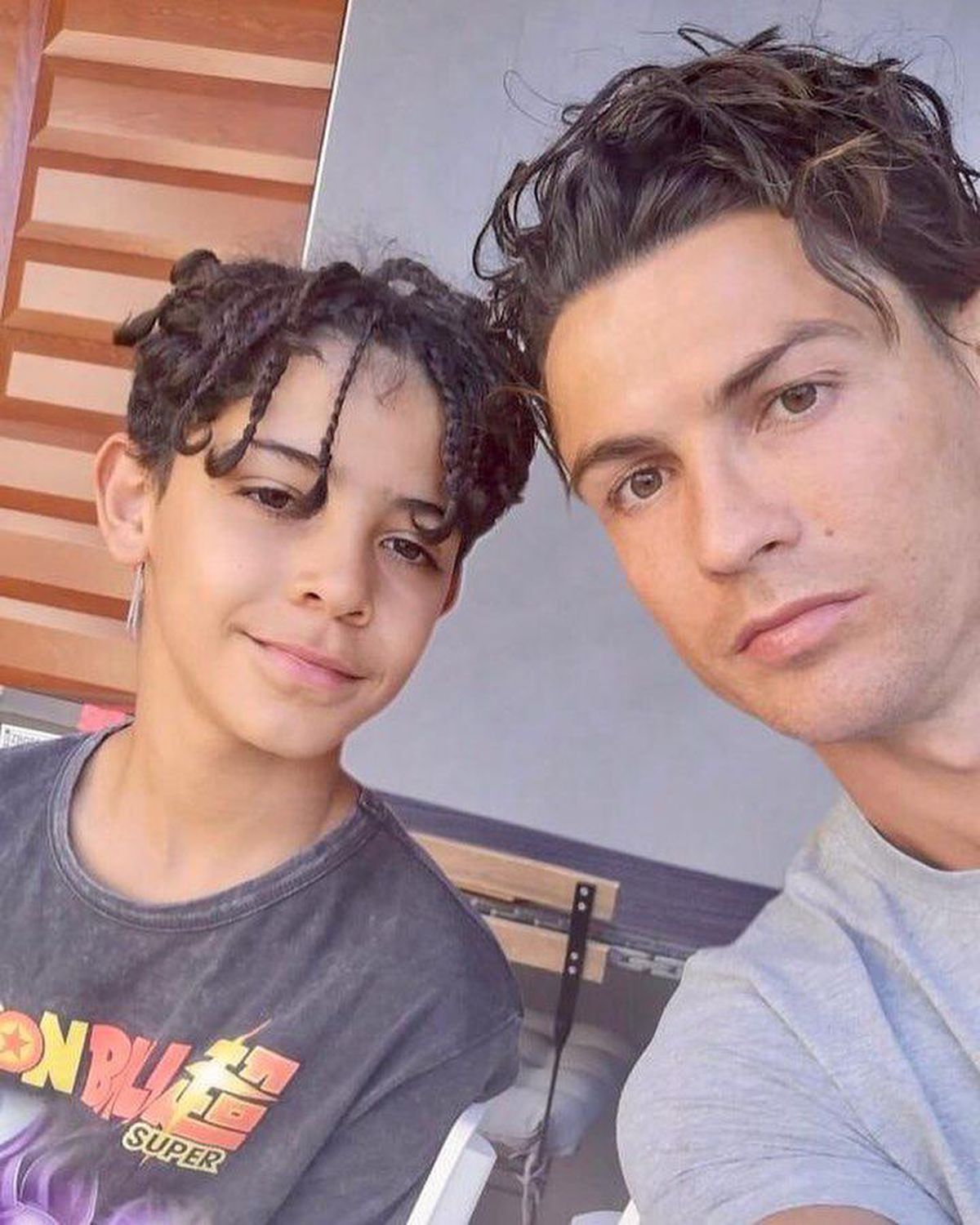 Cristiano Ronaldo’s latest Instagram post as of Friday. The soccer superstar is pictured here with his son. 