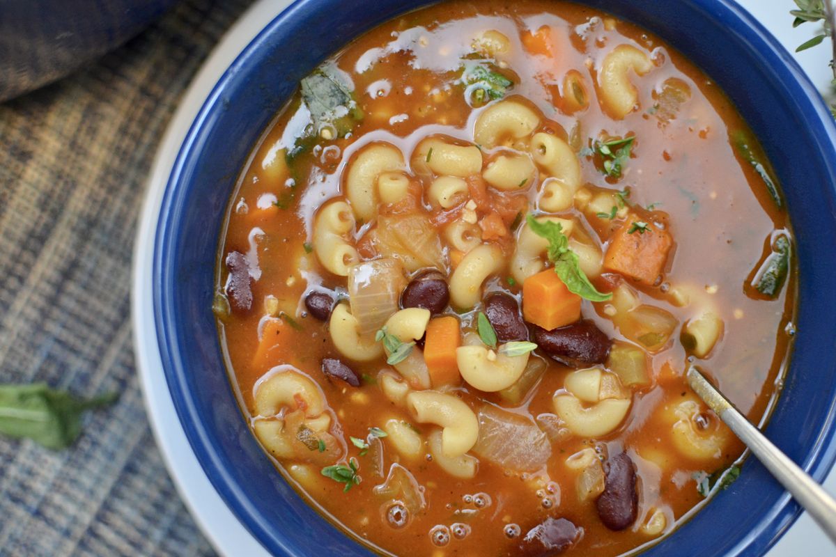 This pasta e fagioli soup recipe can be for an easy weeknight meal or a Sunday evening family get together.  (Ricky Webster/For The Spokesman-Review)