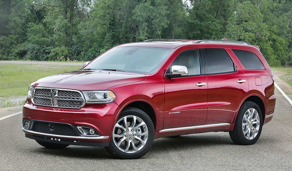 Like the Jeep Grand Cherokee, whose platform it shares, the Durango uses a crossover-style unibody rather than a truck’s heavier body-on-frame platform. (Dodge)