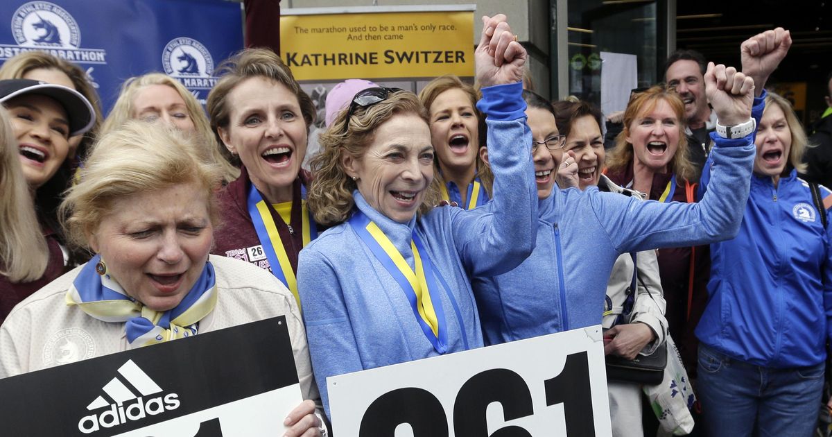 Boston Marathon retires Bib 261 for women’s pioneer Kathrine Switzer
