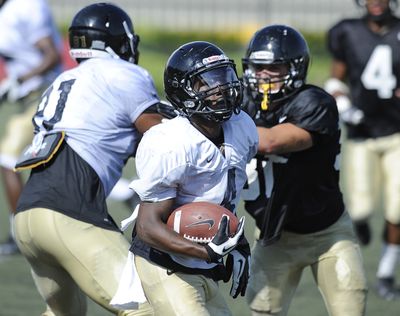 RB Richard Montgomery is turning heads at Idaho. (Tyler Tjomsland)