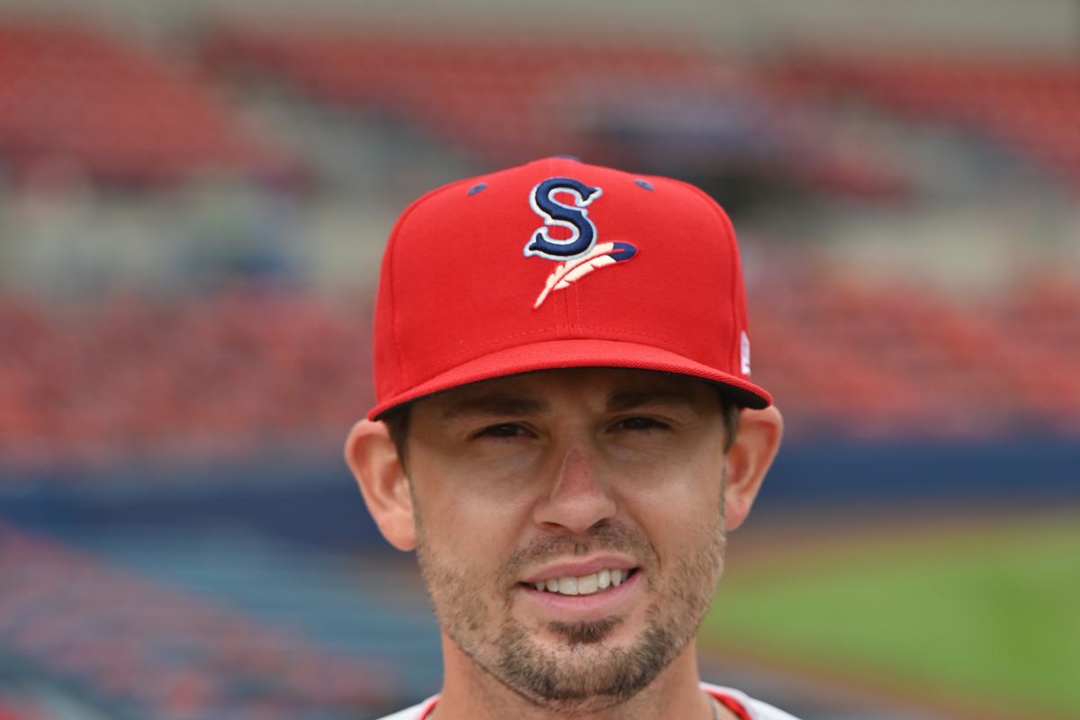Spokane Indians hitting coach Zach Osbourne.  (James Snook/Spokane Indians)