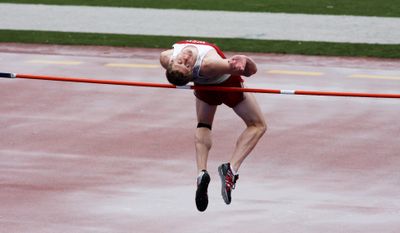WSU high jumper Trent Arrivey is a contender for an NCAA title.Photo courtesy WSU (Photo courtesy WSU / The Spokesman-Review)