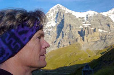 
Photo courtesy of MacGillivray Freeman Films John Harlin III's ascent of the Eiger's North Face is a focal point for the IMAX film, 