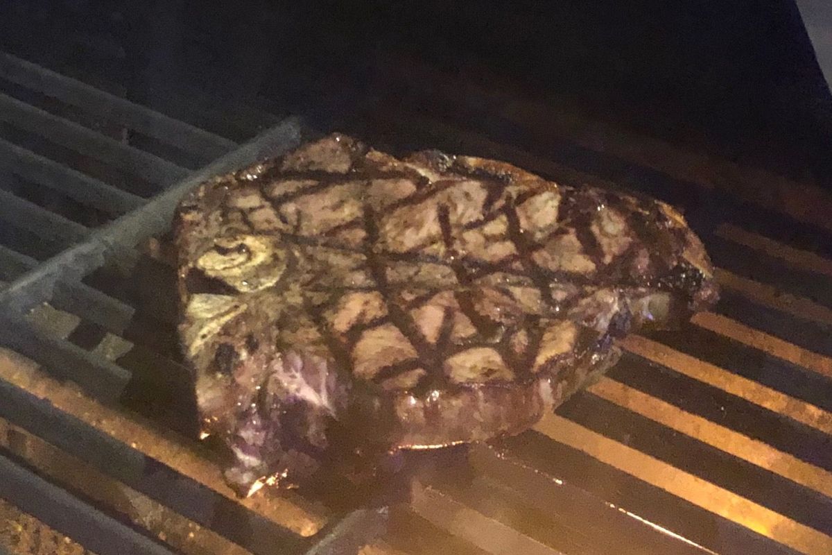 Pre-heat the grill to get the ultimate sear. (Leslie Kelly)