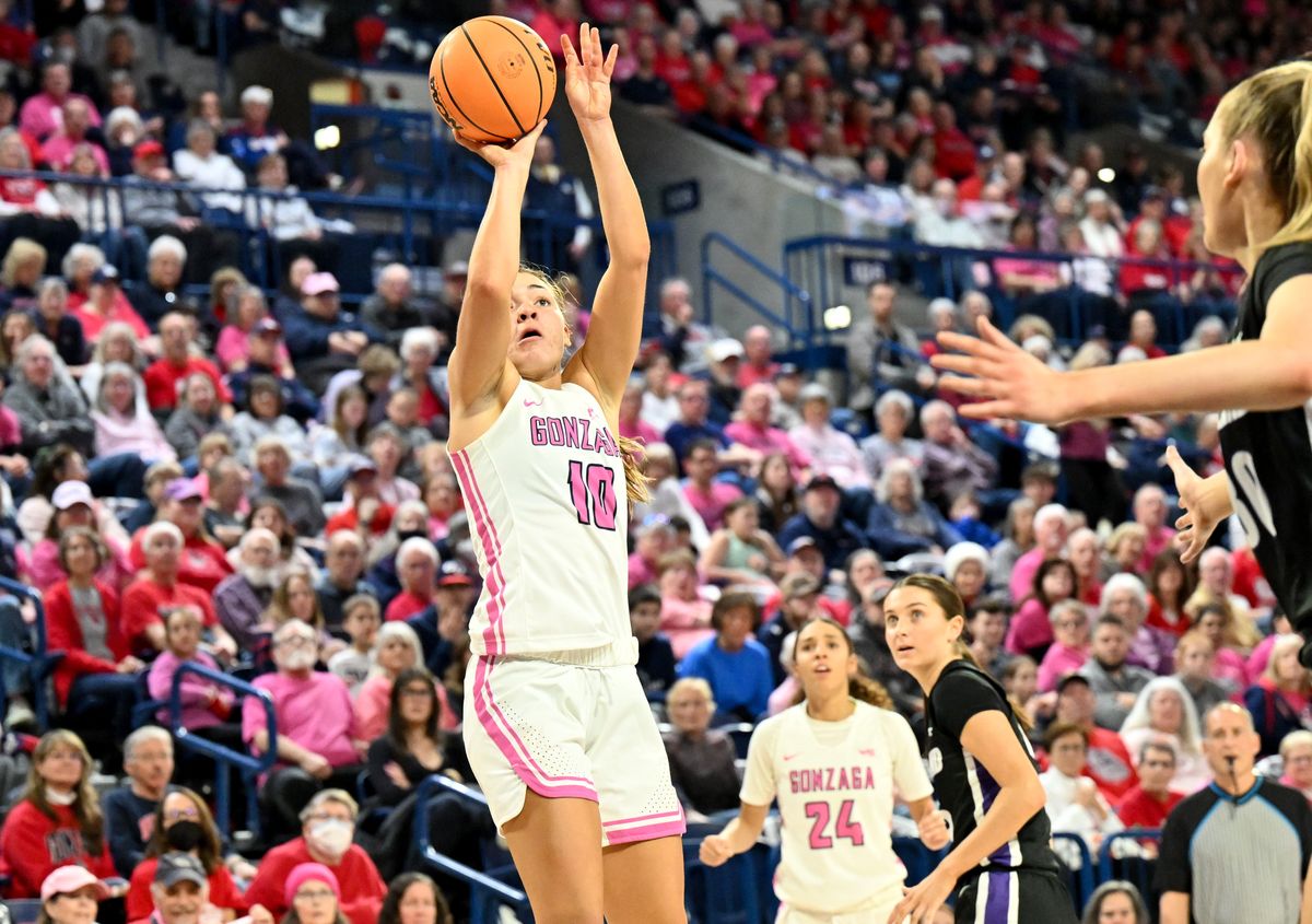 Gonzaga Women Vs Portland Feb 11 2023 Feb 11 2023 The Spokesman Review 3526