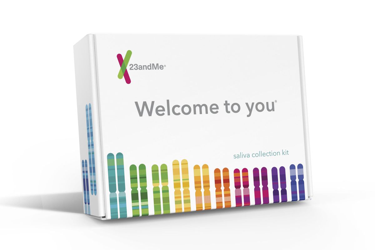 This image released by 23andMe shows the company
