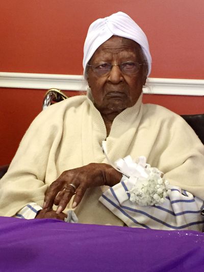 Jeralean Talley turned 116 on Saturday. (Associated Press)