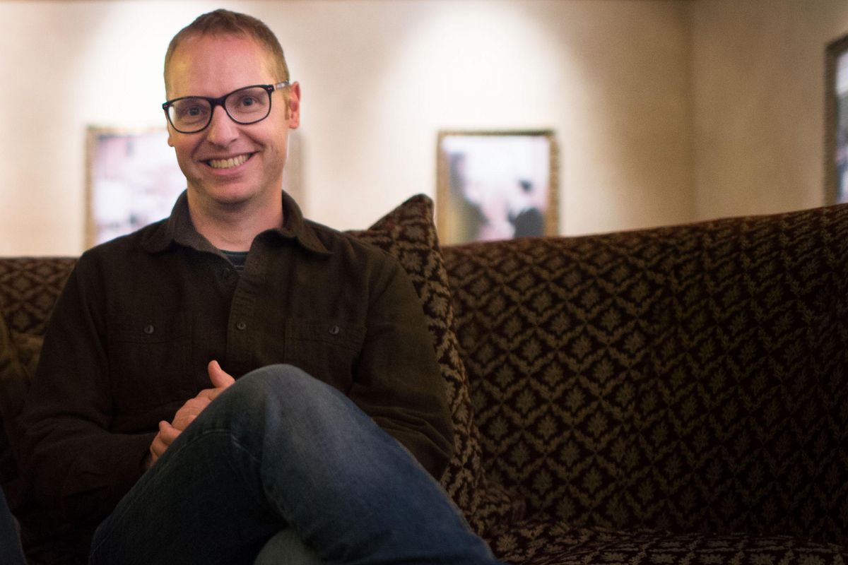 Mark Robbins is among the organizers and improvisers featured in Microbiography 6 on Friday night. (Tyler Tjomsland / The Spokesman-Review)