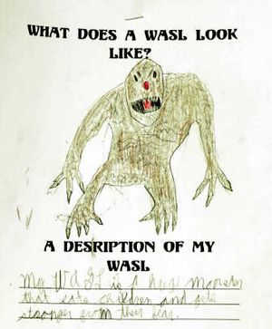 
Alan Guthrie, as a fourth-grader, wrote under his drawing: "My WASL is a huge monster that eats children and gets stronger from their fear." Now 18, he just thinks the test is a waste of time and money.
 (Dan Pelle / The Spokesman-Review)