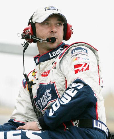 Associated Press Chad Knaus, Jimmie Johnson’s crew chief, has learned to bottle his volatility. (Associated Press)