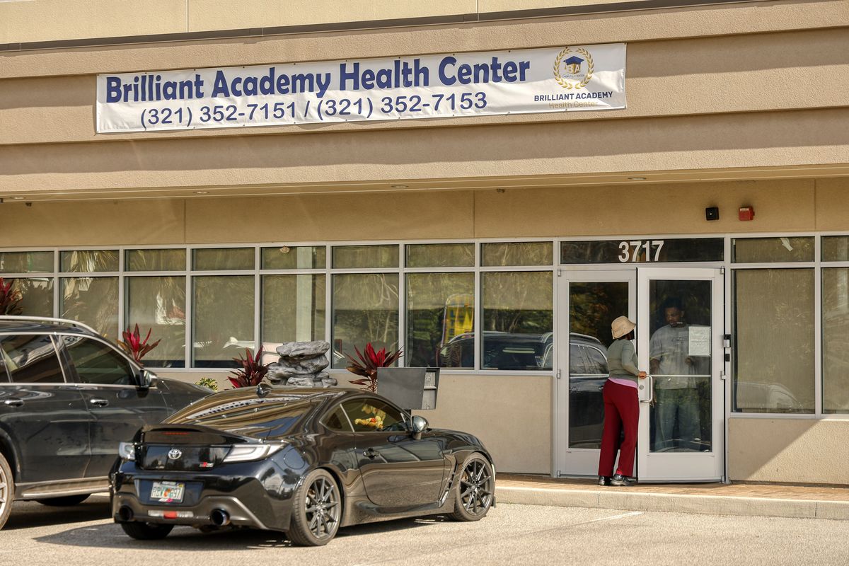 The for-profit Brilliant Academy Health Center, on Conway Road in Orlando, won state approval and opened in 2018. It charges aspiring nurses $27,000 annually. The state has placed it on probation because so few of its graduates pass the national qualifying exam. (Ricardo Ramirez Buxeda/Orlando Sentinel/TNS)