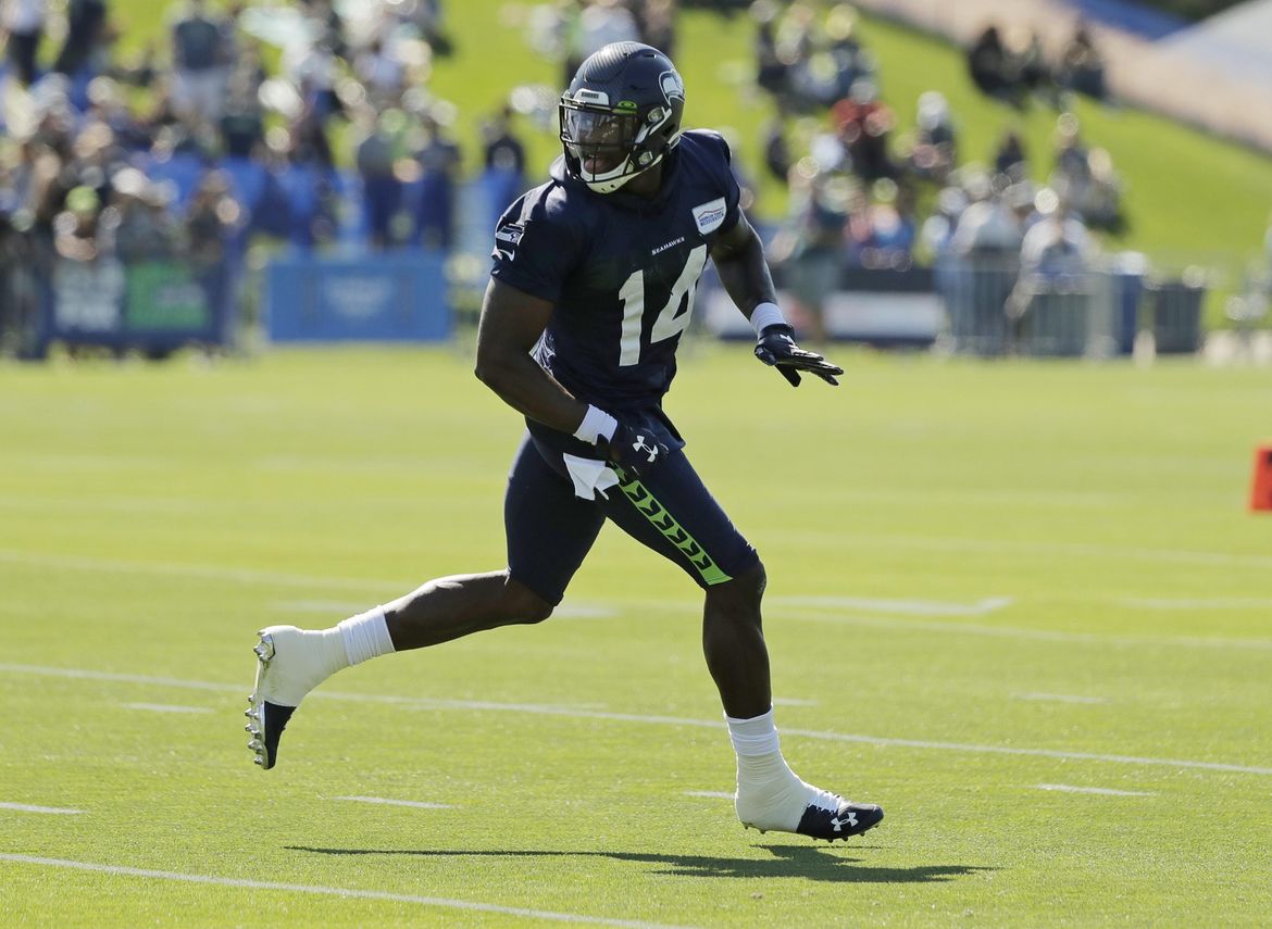 DK Metcalf settling into first Seattle Seahawks camp | The Spokesman-Review