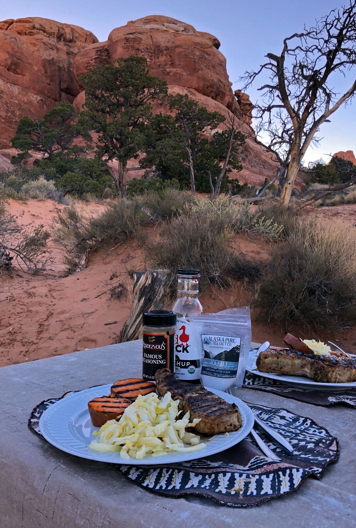 Camping Spot In Arches Np
