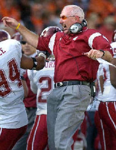 Washington State defensive coordinator Robb Akey still gets encouraged in many cases. 
 (Christopher Anderson/ / The Spokesman-Review)