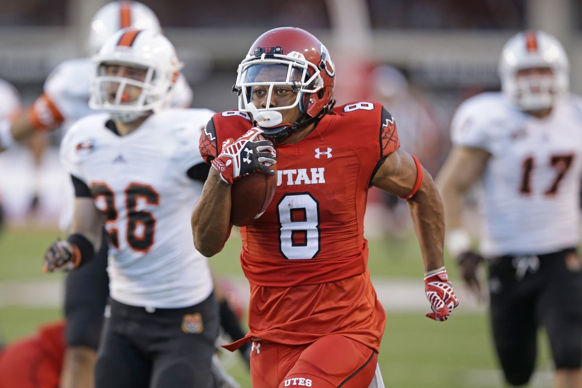 Cougars have to contain Utah’s big-play return man Kaelin Clay, who has three returns for TDs this season. (Associated Press)