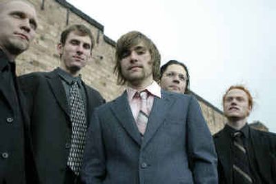 Locke, center, performs with The Chris Wilson Five at 7 p.m. Saturday at a CD release party at the Big Easy Concert House.
(Photo courtesy of Locke and The Chris Wilson Five / The Spokesman-Review)