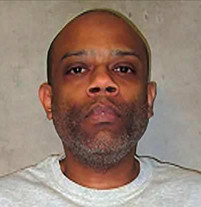 This undated photo provided by the Oklahoma Department of Corrections shows Donald Anthony Grant. A federal appeals court in Denver has rejected a request from two Oklahoma death row inmates Grant and Gilbert Postelleto temporarily halt their upcoming lethal injections. A three-judge panel of the 10th U.S. Circuit Court of Appeals denied the inmates' motion in a ruling on Monday, Jan. 24, 2022.  (HOGP)