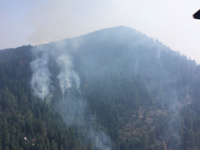 The Cape Horn Fire on Thursday, July 9, 2015. (Kathy Plonka)