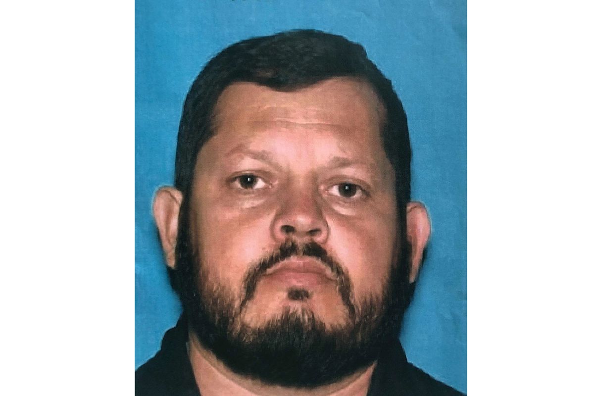 In this undated photo provided by the Orange Police Department is Aminadab Gaxiola Gonzalez, 44, of Fullerton, Calif., a suspect in a shooting that occurred inside a counseling business in Orange, Calif. Gaxiola who is accused of going on a shooting rampage March 31, 2021, killing four people, should not have been allowed to buy or own guns because of a California law that prohibits people from purchasing weapons for 10 years after being convicted of a crime. The Sacramento Bee reported Friday, April 16, that Gaxiola was convicted of battery in 2015, which should have kept him from possessing or buying weapons at stores conducting background checks.  (HOGP)