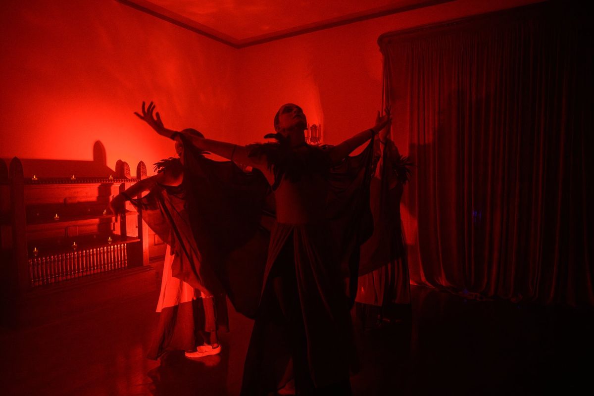 Dancers perform at Ghostlight in 2024. This year, the multi-room event takes place at the Montvale Event Center. (Courtesy of Jenn Marquis Photography)