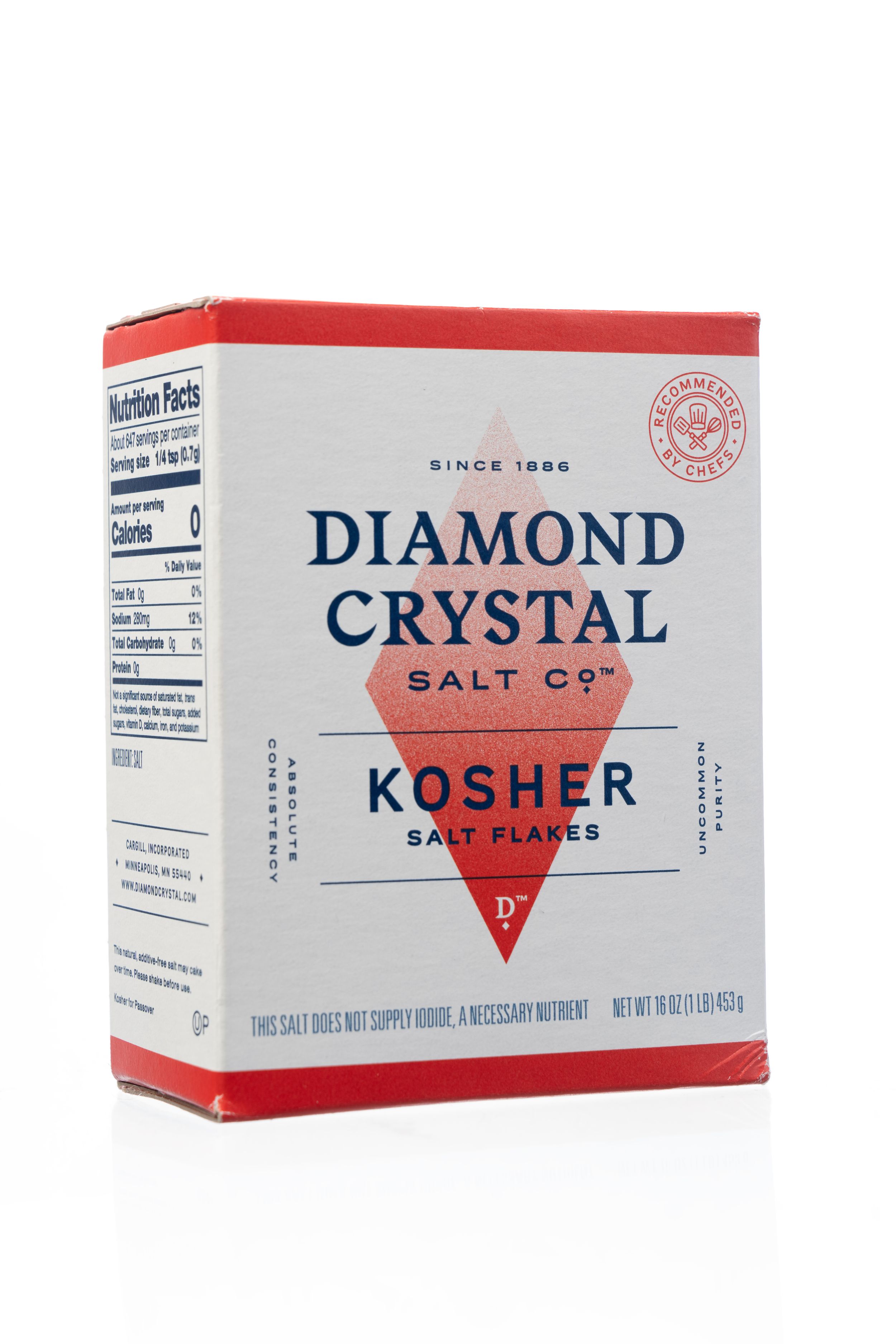 Diamond Crystal kosher salt, long a darling of restaurant kitchens, is  having a moment
