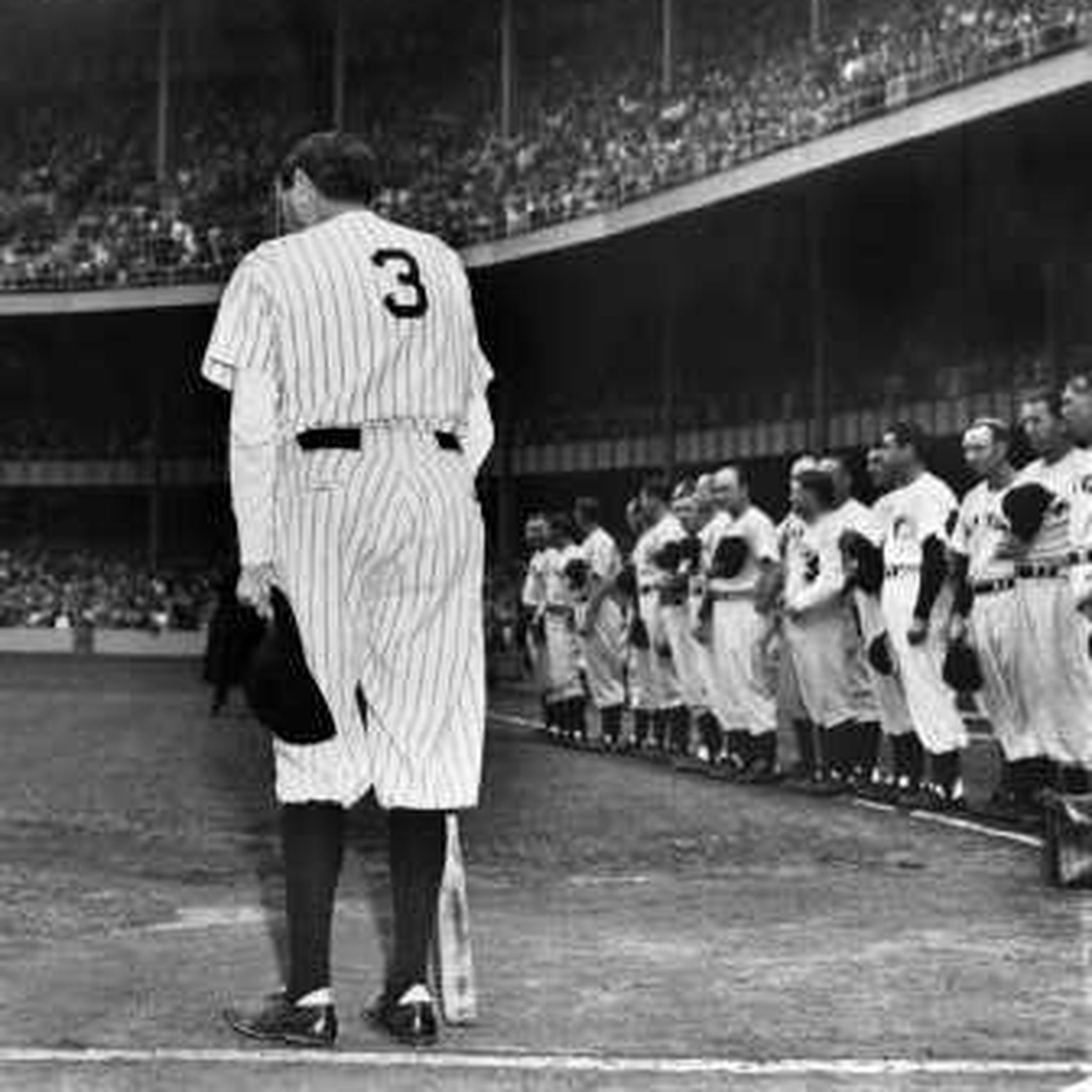 Babe Ruth's Three-Run Homer Opening Day at the New Yankee Stadium
