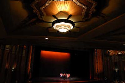 
A Native American Blessing and Dance helped open the Fox. 
 (Brian Plonka / The Spokesman-Review)