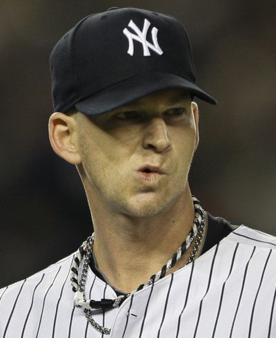 The Yankees’ high-paid starting pitcher A.J. Burnett failed to deliver in 2010.  (Associated Press)