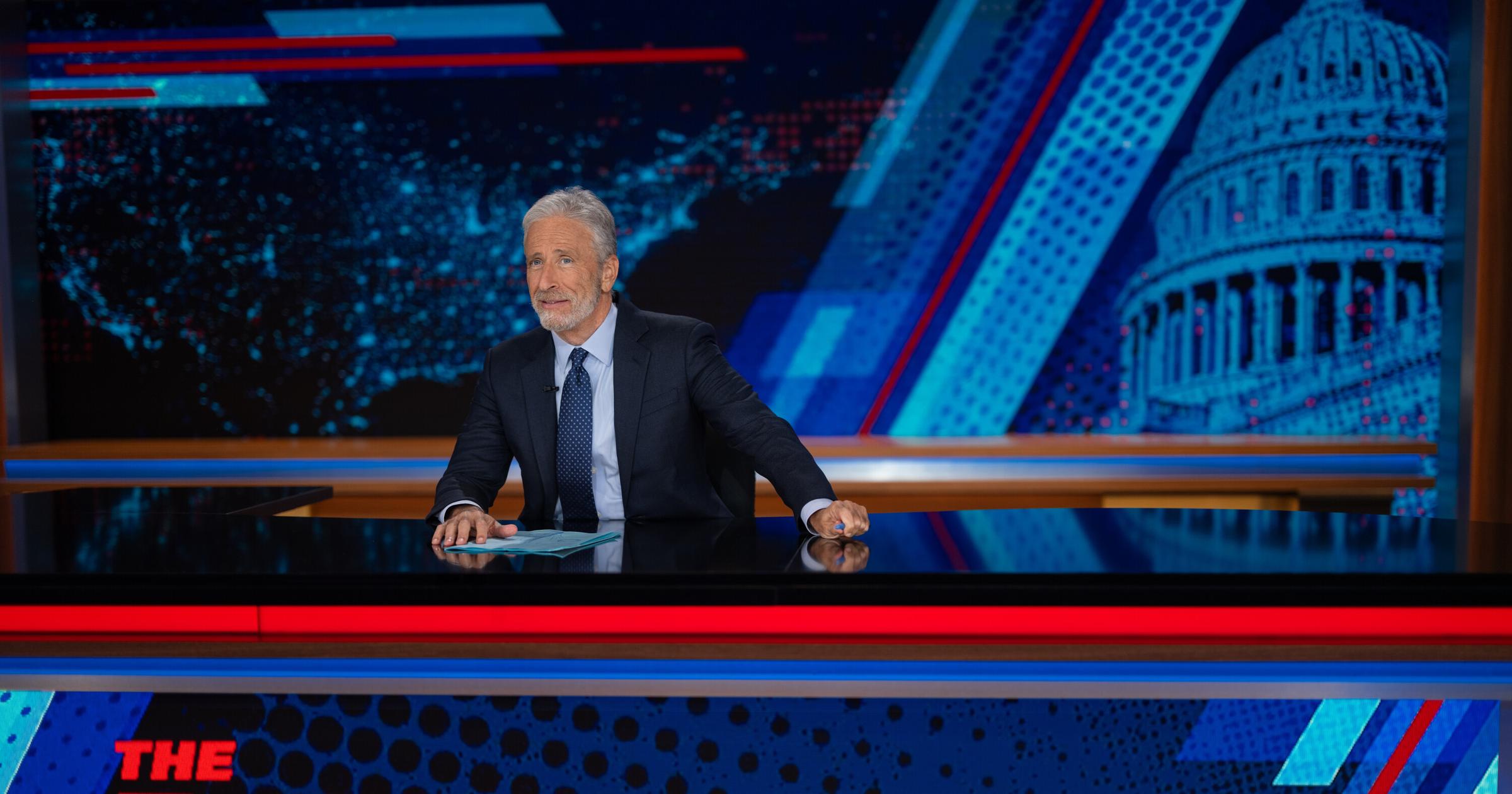 Jon Stewart will remain at ‘The Daily Show' through 2028