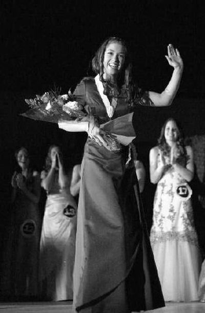 
 Ilene Thompson is the new Junior Miss from Post Falls. She will be the Post Falls reprsentative at the state Junior Miss competition in October.
 (Photo courtesy of Glenn Landberg / The Spokesman-Review)