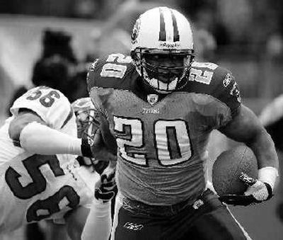 
Travis Henry has made a deal with Denver, two days after being cut by Titans. 
 (Associated Press / The Spokesman-Review)