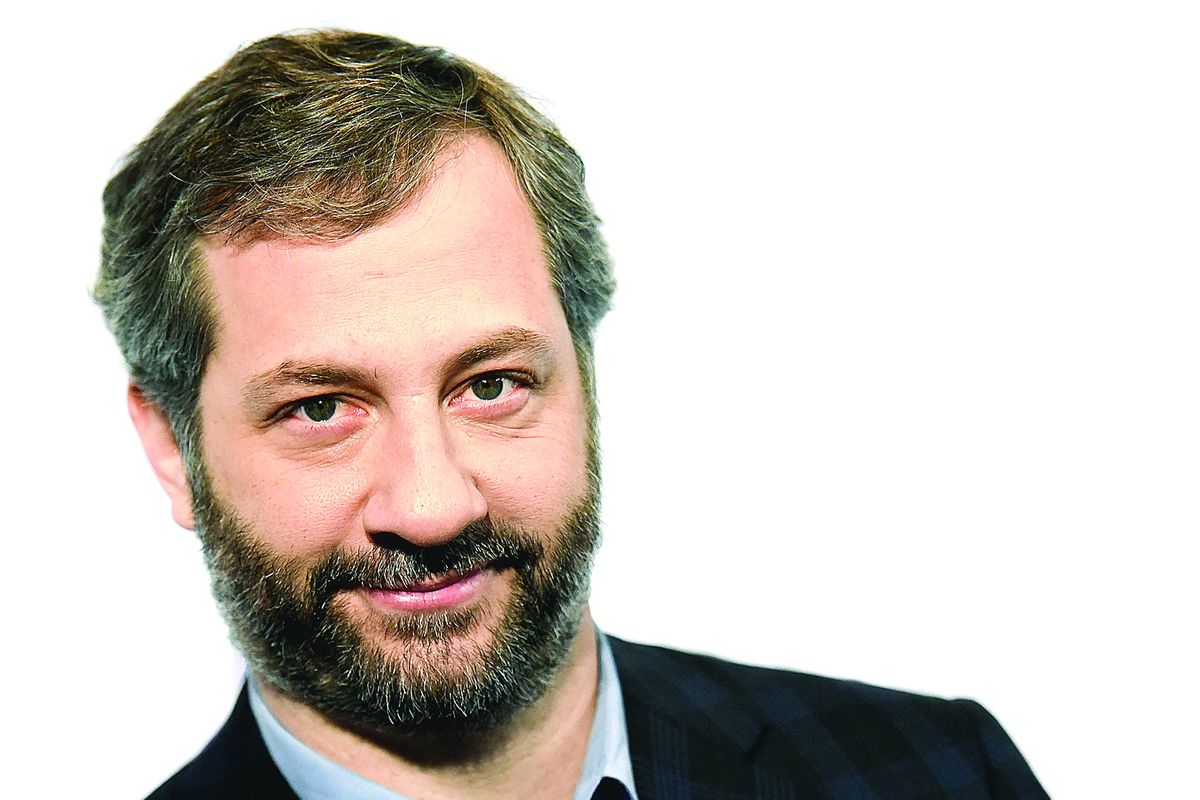 Producer-director Judd Apatow’s latest project, a book titled, “Sick in the Head: Conversations About Life and Comedy,” was released Tuesday. (Associated Press)